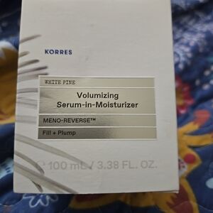 Brand New Korres Meno-Reverse Volumizing Serum-in-Moisturizer